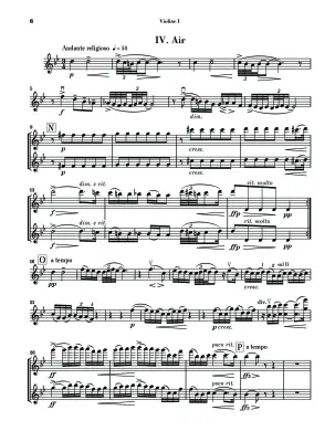 From Holberg\'s Time Op. 40 - Grieg/Heinemann - String Orchestra - Parts Set