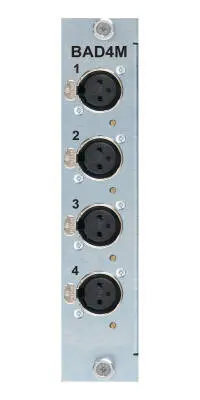 BAD4M 4-Channel ADC Daughter Card