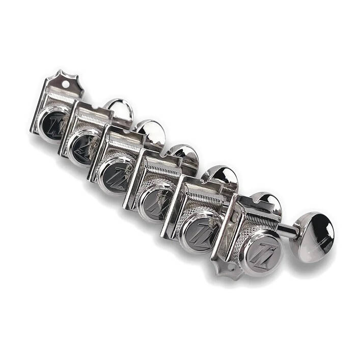 True Lok Vintage Style Locking Tuners - Nickel