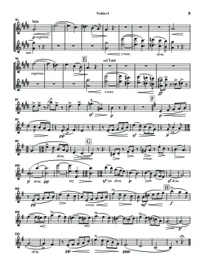 Serenade in E Minor, Op. 20 - Elgar/Marshall-Luck - String Orchestra - Parts Set