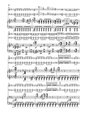 Piano Trio, Op. 6 - Kissin - Piano Trio - Score and Parts