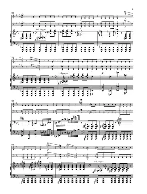 Piano Trio, Op. 6 - Kissin - Piano Trio - Score and Parts