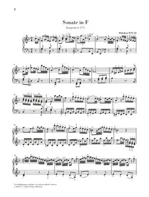 Piano Sonata in F Major, Hob. XVI:23 - Haydn/Feder - Piano - Sheet