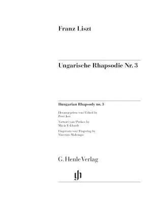 Hungarian Rhapsody No. 3 - Liszt/Jost/Maltempo - Piano - Sheet