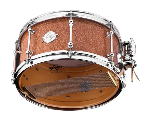 Dunnett - Classic StereoPly 7x14 Snare Drum - Champagne Sparkle