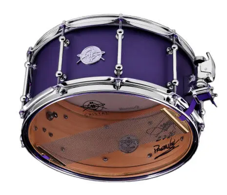 Dunnett - Classic StereoPly 7x14 Snare Drum - Matte Purple