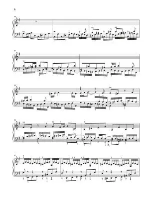 Partita No. 6 in E Minor, BWV 830 - Bach/Scheideler - Piano - Sheet
