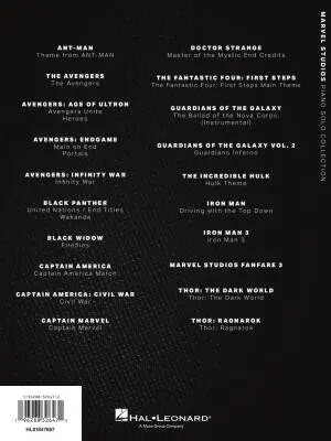 Marvel Piano Solo Collection - Piano - Book