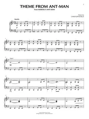 Marvel Piano Solo Collection - Piano - Book