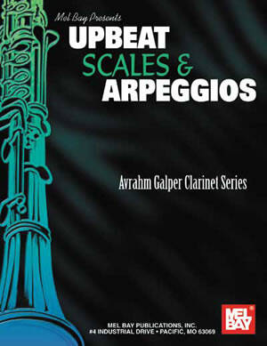 Upbeat Scales and Arpeggios - Galper - Clarinet - Book