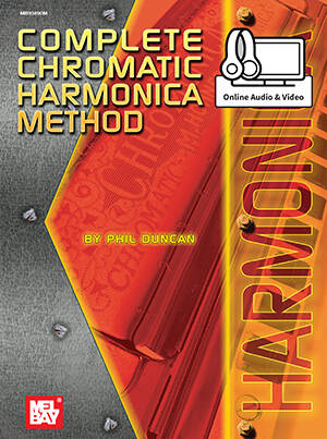 Complete Chromatic Harmonica Method - Duncan - Harmonica - Book/Media Online