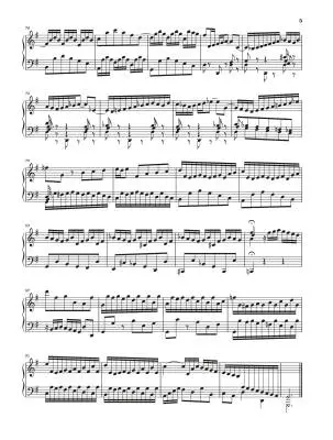 Partita No. 5 in G Major, BWV 829 - Bach/Scheideler - Piano - Sheet