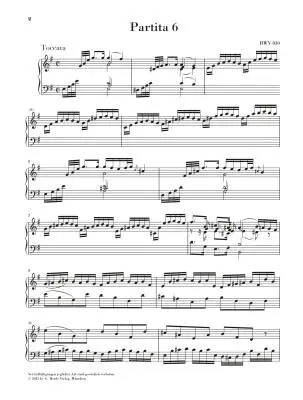 Partita No. 6 in E Minor, BWV 830 - Bach/Scheideler - Piano - Sheet