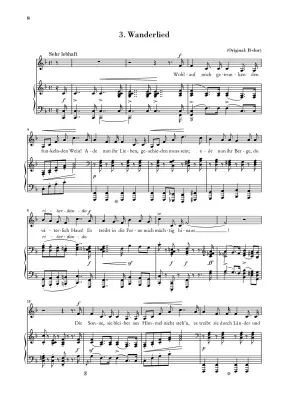 Twelve Poems Op. 35 - Schumann/Ozawa - Low Voice/Piano - Book