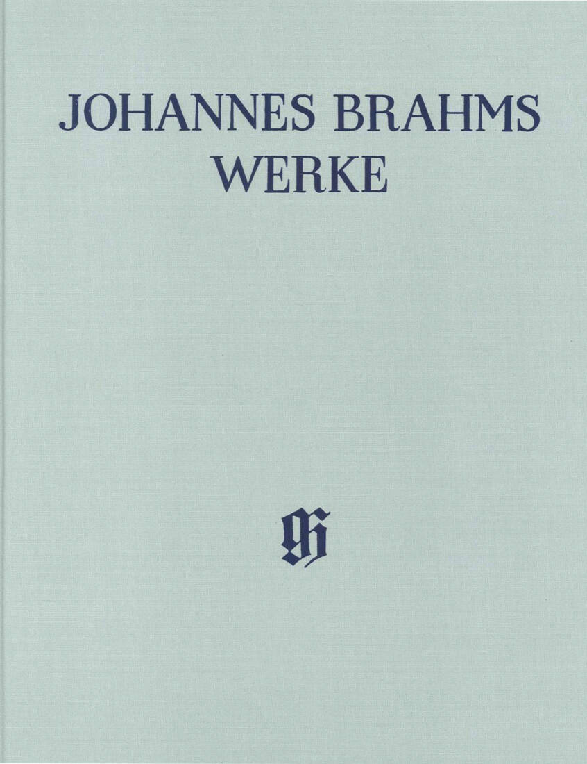 German Requiem, Op.45 - Brahms - Full Score - Hard Cover