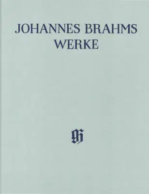 G. Henle Verlag - German Requiem, Op.45 - Brahms - Full Score - Hard Cover