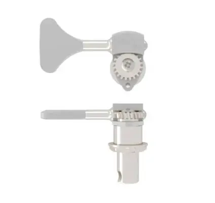 Hipshot - USA Ultralite Bass Tuning Machine 1/2 - Chrome, Treble Side