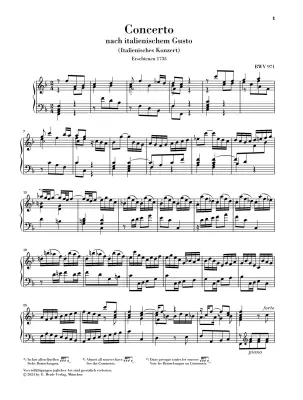 Italian Concerto, BWV 971 - Bach/Scheideler - Piano - Book
