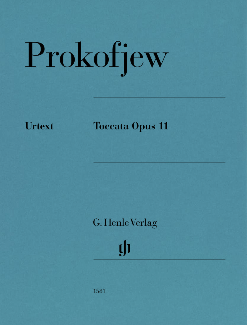 Toccata Op. 11 - Prokofiev/Czolbe - Piano - Book