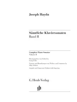 Complete Piano Sonatas, Volume II - Haydn/Feder - Piano - Hardcover
