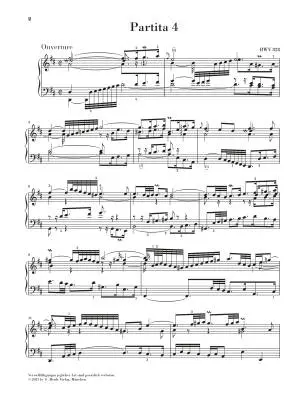 Partita No. 4 in D Major, BWV 828 - Bach/Scheideler - Piano - Sheet