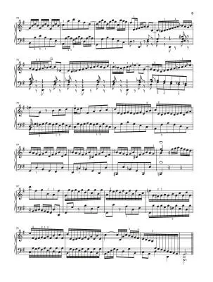 Partita No. 5 in G Major, BWV 829 - Bach/Scheideler - Piano - Sheet