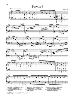 Partita No. 5 in G Major, BWV 829 - Bach/Scheideler - Piano - Sheet
