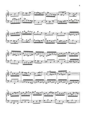 Partita No. 3 in A Minor, BWV 827 - Bach/Scheideler - Piano - Sheet