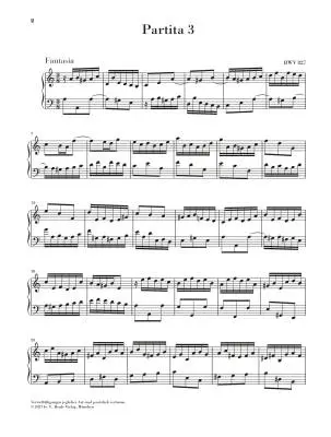 Partita No. 3 in A Minor, BWV 827 - Bach/Scheideler - Piano - Sheet