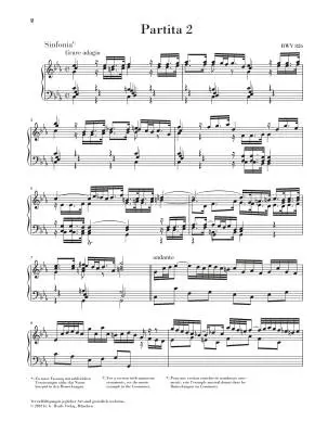Partita No. 2 in C minor, BWV 826 - Bach/Scheideler - Piano - Sheet