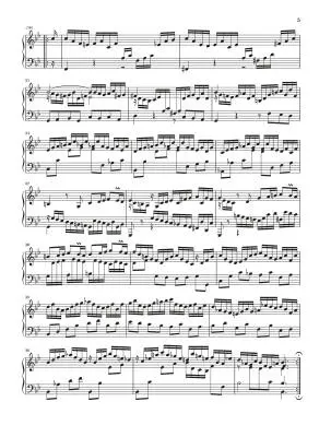 Partita No. 1 in B-Flat Major, BWV 825 - Bach/Scheideler - Piano - Sheet