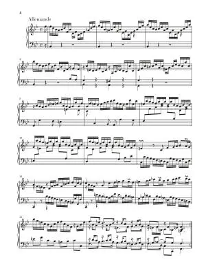 Partita No. 1 in B-Flat Major, BWV 825 - Bach/Scheideler - Piano - Sheet