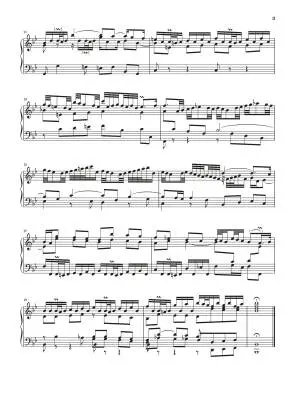 Partita No. 1 in B-Flat Major, BWV 825 - Bach/Scheideler - Piano - Sheet