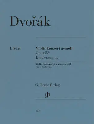 G. Henle Verlag - Violin Concerto A minor Op. 53 - Dvorak/Umbreit/Jost - Violin/Piano - Book