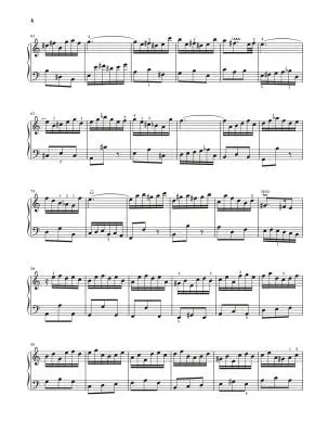 Partita No. 3 in A Minor BWV 827 - Bach/Scheideler - Piano - Sheet