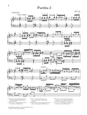 Partita No. 2 in C minor, BWV 826 - Bach/Scheideler - Piano - Sheet