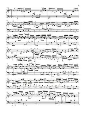 Partita No. 1 in B-Flat Major, BWV 825 - Bach/Scheideler - Piano - Sheet