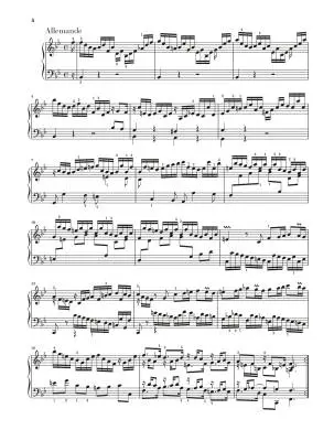 Partita No. 1 in B-Flat Major, BWV 825 - Bach/Scheideler - Piano - Sheet