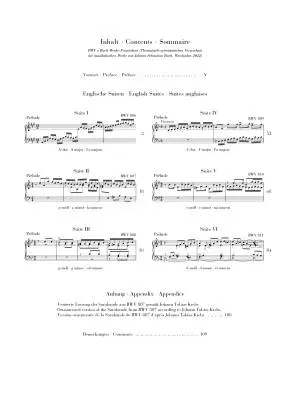 English Suites BWV 806-811 - Bach/Scheideler - Piano - Book