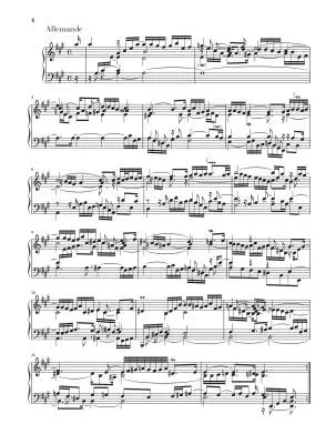English Suites BWV 806-811 - Bach/Scheideler - Piano - Book