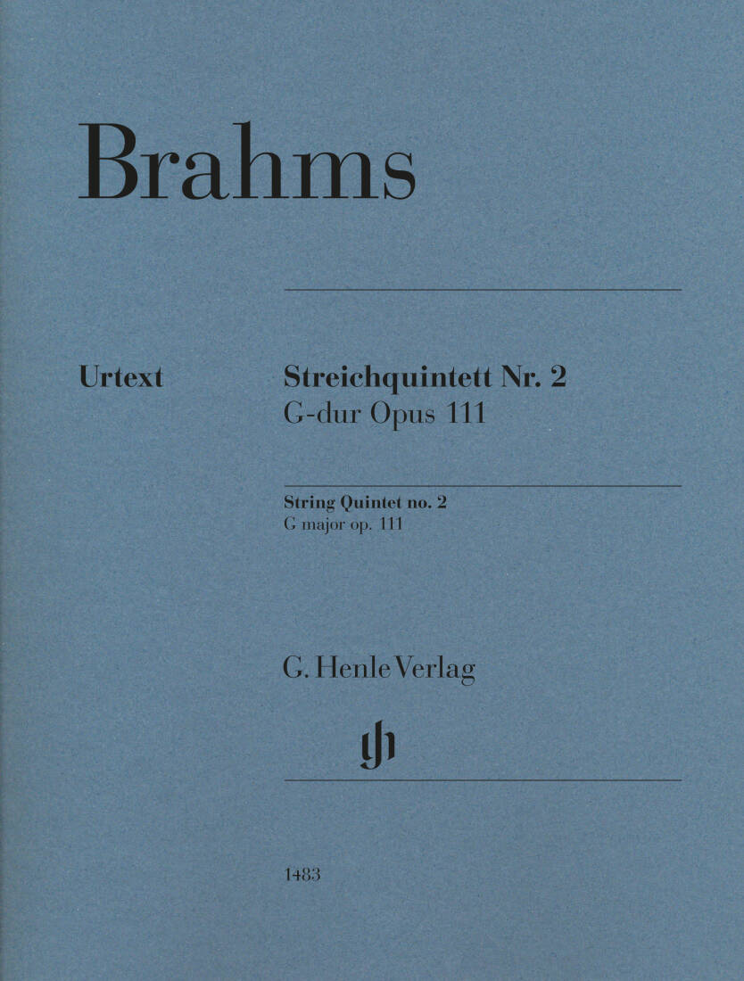 String Quintet No. 2 in G Major Op. 111 - Brahms/Kirsch - Parts