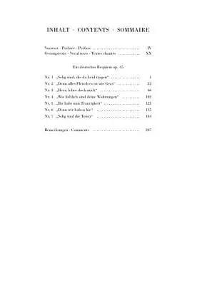 Ein Deutsches Requiem Op. 45 (German Requiem) - Brahms/Struck - Study Score