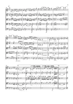 String Quintet No. 2, Op. 111 in G Major - Brahms/Kirsch - Study Score