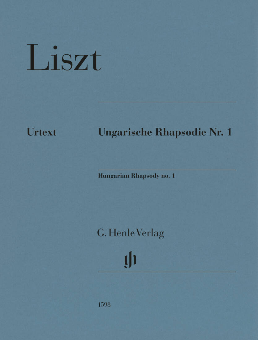 Hungarian Rhapsody No. 1 - Liszt/Jost - Piano - Book