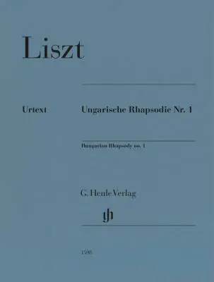 G. Henle Verlag - Hungarian Rhapsody No. 1 - Liszt/Jost - Piano - Book