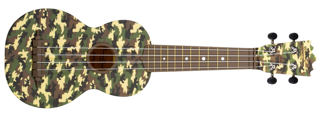 Ulina Soprano Ukulele w/Bag - Camo