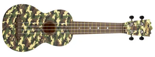 BeaverCreek - Ulina Soprano Ukulele w/Bag - Camo