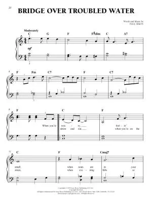 First 50 Most Beautiful Songs You Should Play on Piano - Easy Piano - Book