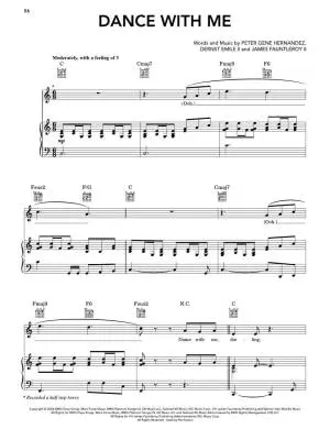 The Romantic - Mars - Piano/Vocal/Guitar - Book