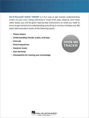 Do-It-Yourself: Music Theory - Fleming - Theory - Book/Audio
